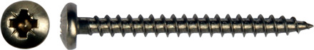 PGB-FASTENERS | Universele schroef cilinderkop panhead Ø 3,0x12 A2 Pz1 PGWCZVA00003000123