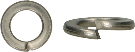 PGB-FASTENERS | Veerring DIN 127B M18 A2 | 100 st 000127A0001803