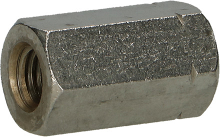 PGB-FASTENERS | Verbindingsmoer DIN 6334 M 6x18 A2 | 100 st 006334A00006000183