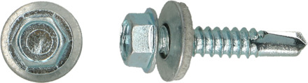 PGB-FASTENERS | Zelfborende schroef BP nr3 Ø 6,3x115 Zn | 100 st ZBG163001006301153