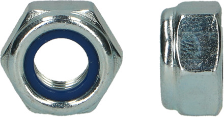 PGB-FASTENERS | Zeskantborgmoer |8| DIN 985 M20 Zn | 50 st - 98580102003