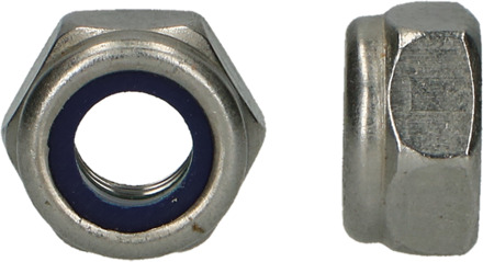 PGB-FASTENERS | Zeskantborgmoer DIN 985 M24 A2 | 25 st 000985A7002403