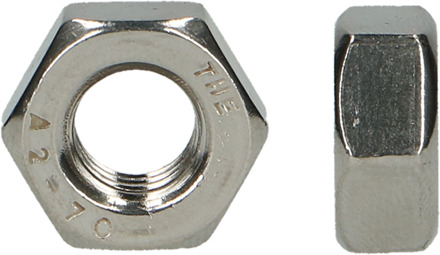 PGB-FASTENERS | Zeskantmoer A2-70 DIN 934 M20 | 50 st 000934A7002003