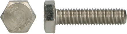 PGB-FASTENERS | Zeskanttapbout A4 DIN 933 M6x30 | 200 st 000933B70006000303