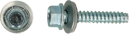 PGB-FASTENERS | Zsk gevelschr. Type BZ stomp Ø 6,3x100 Zn | 200 st 0GSS16001006301003