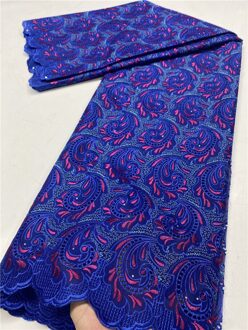 Pgc Afrikaanse Katoen Kant Stof Embroiderey Zwitserse Voile Kant In Zwitserland Voor Nigeriaanse Kant Materiaal Voor Bruiloft Naaien YA3864B african lace fabric2