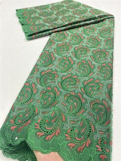 Pgc Afrikaanse Katoen Kant Stof Embroiderey Zwitserse Voile Kant In Zwitserland Voor Nigeriaanse Kant Materiaal Voor Bruiloft Naaien YA3864B african lace fabric3