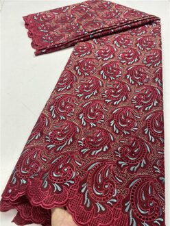 Pgc Afrikaanse Katoen Kant Stof Embroiderey Zwitserse Voile Kant In Zwitserland Voor Nigeriaanse Kant Materiaal Voor Bruiloft Naaien YA3864B african lace fabric6
