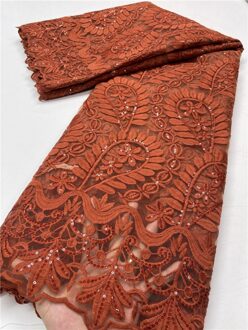 Pgc Blauw Afrikaanse Melk Zijde Kant Stof Kant Materiaal Nigeriaanse Kant Stoffen Voor Bruiloft Naaien YA3918B-2 african lace fabric4