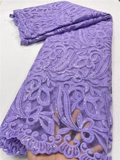 Pgc Wit Afrikaanse Kant Stof Met Pailletten 2022 Kant Nigeriaanse Borduurwerk Kant Stoffen Voor Bruiloft Naaien YA3921B-3 african lace fabric4