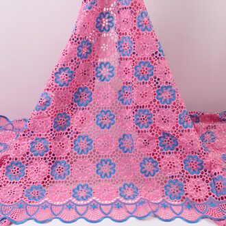 Pgc Zwitserse Voile Kant In Zwitserland Nigeriaanse Droge Kant Stoffen Katoen Kant Afrikaanse Kant Stof Naaien YA3927B-6 african lace fabric2