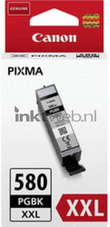 PGI-580PGBK XXL inktcartridge Zwart 25,7 ml