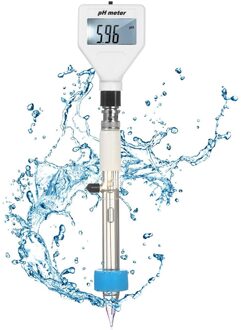 Ph Meter Digitale Zuurgraad Meter Ph Tester Bodem Meter Tester Water Test 1.5-Inch Draagbare Water Quality Tester Met wit Tegenlicht PH -98211