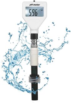 Ph Meter Digitale Zuurgraad Meter Ph Tester Bodem Meter Tester Water Test 1.5-Inch Draagbare Water Quality Tester Met wit Tegenlicht PH-98218