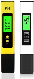 Ph Tester Digitale Ppm Digitale Water Tester Pen Soort Ph Meter Uitlezing Nauwkeurigheid 3-In-1 Ph En tds Ec Temperatuur Meter PH02SY en TDSW