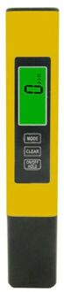 Ph Tester Digitale Ppm Digitale Water Tester Pen Soort Ph Meter Uitlezing Nauwkeurigheid 3-In-1 Ph En tds Ec Temperatuur Meter TDS geel