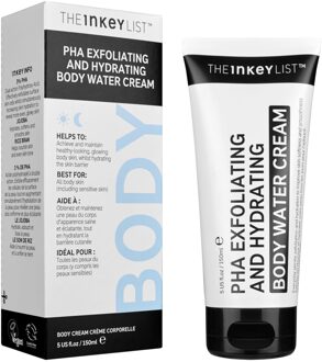 PHA Exfoliating and Hydrating Body Water Cream 150ml