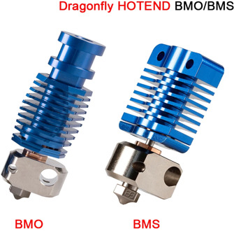 Phaetus Dragonfly BMO BMS Hotend All Metal Blue Extrusion Head Heatbreak for Bowden Extruder V6 Hotend Prusa CR10 Ender 3