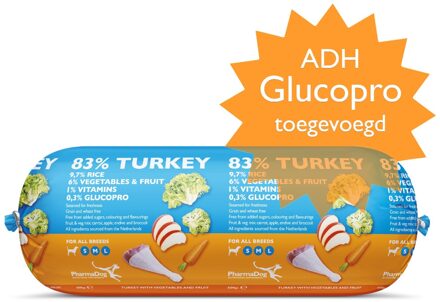 PharmaDog Maaltijdworst Kalkoen