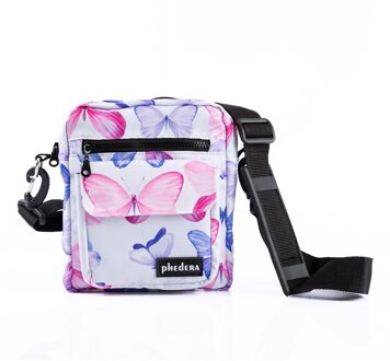 Phedera Kleurrijke Vlinder Patroon Vrouwen Schoudertas