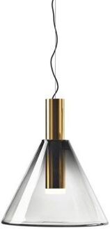 Phenomena Hanglamp - Cone - Gerookt - Goud