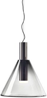 Phenomena Hanglamp - Cone - Gerookt - Zilver