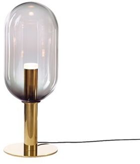 Phenomena Vloerlamp - Capsule - Rook grijs - goud