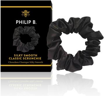 Philip B Haarelastiek Philip B Classic Black Scrunchie 1 st