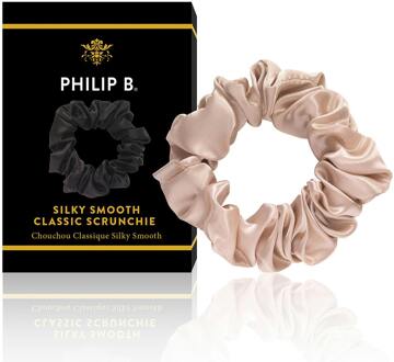 Philip B Haarelastiek Philip B Classic Champagne Scrunchie 1 st