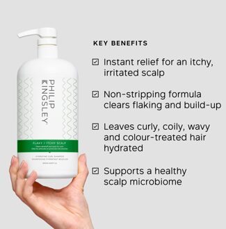 Philip Kingsley Flaky/Itchy Scalp Hydrating Curl Anti-Dandruff Shampoo 1000ml