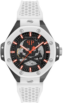 Philipp Plein Automatisch Heren Skelet Horloge Royal Philipp Plein , White , Heren - ONE Size