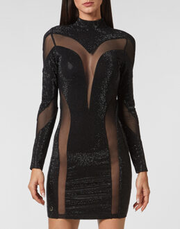 Philipp Plein Avondjurk Zwart - L
