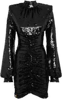 Philipp Plein Avondjurk Zwart - S