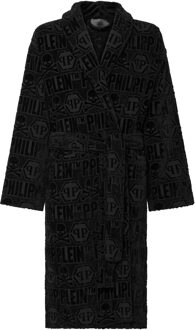 Philipp Plein Badjas Tiger Zwart - L/XL