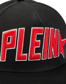 Philipp Plein Baseball Cap Plein Star Zwart