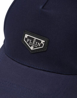Philipp Plein Baseballpet Donkerblauw - One Size