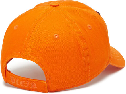 Philipp Plein Baseballpet Gothic Plein - maat Oranje