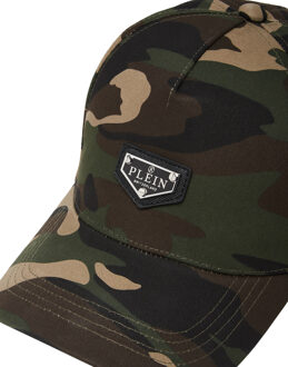 Philipp Plein Baseballpet Groen