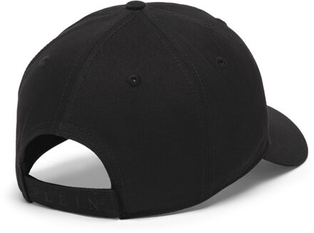 Philipp Plein Baseballpet Skull&Bones Zwart