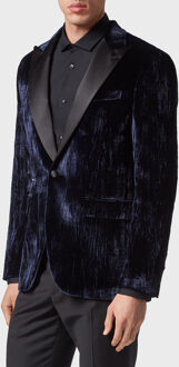 Philipp Plein Blazer Donkerblauw - 52 (Borst)