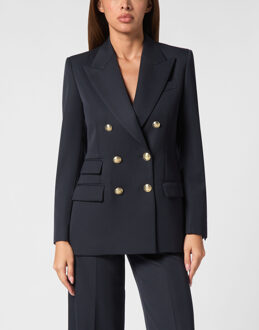 Philipp Plein Blazer Donkerblauw - S