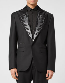 Philipp Plein Blazer Flame Zwart