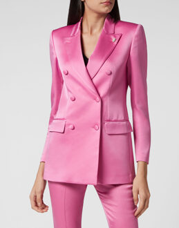 Philipp Plein Blazer Fuchsia - XS