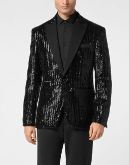 Philipp Plein Blazer Gothic Plein - maat Zwart