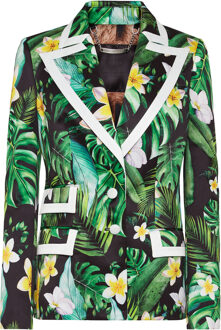 Philipp Plein Blazer Hawaii Groen