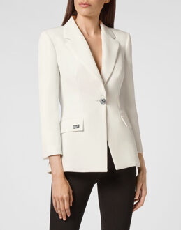 Philipp Plein Blazer Skull - maat Crème