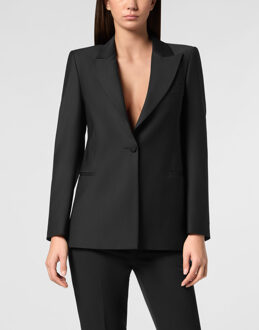 Philipp Plein Blazer Skull Zwart - M