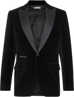 Philipp Plein Blazer Skull Zwart