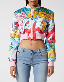 Philipp Plein Bommenwerper Bombing Graffiti Veelkleurig