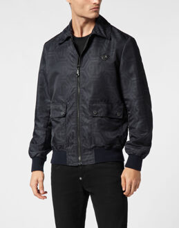 Philipp Plein Bommenwerper Monogram - maat 50 (Borst) Donkerblauw